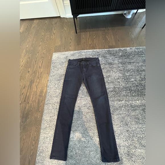 Paige Dark Wash Jeans. - Picture 3 of 3
